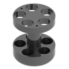 4 adaptéry pre 20 kónických skúmaviek s objemom 15 ml 4 Adapters for 20 tubes conical of 15 ml