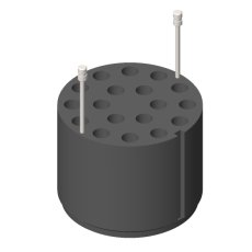 4 Adapters for 72 microtubes of 1,5-2 ml  