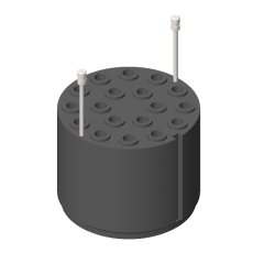 4 Adapters for 72 microtubes of 0,5-0,6 ml  