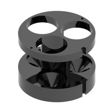 4 Adapters for 12 tubes of 85 ml  
