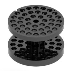 RE 553, 4 adaptéry pre 168 skúmaviek 10x100 mm Hemolýza 4 Adapters for 168 tubes of 10x100 mm Hemolysis