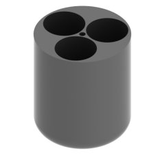 RE 563, 6 adaptérov pre 18 skúmaviek s objemom 30 ml 6 Adapters for 18 tubes of 30 ml
