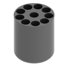RE 566, 6 adaptérov pre 60 skúmaviek s objemom 5 ml alebo 10 ml 6 Adapters for 60 tubes of 5 ml o 10 ml