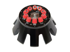 Uhlový rotor 30º pre 10 skúmaviek Angle rotor 30º for 10 tubes of 15 ml. 8000 RPM / 6,368 xg