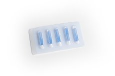 VI tlačky, 5ks Bulbs, sterile, VI, Blue