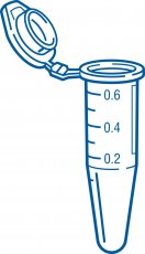 0.6 ml Crystal Clear Microcentrifuge Tube, sterile
