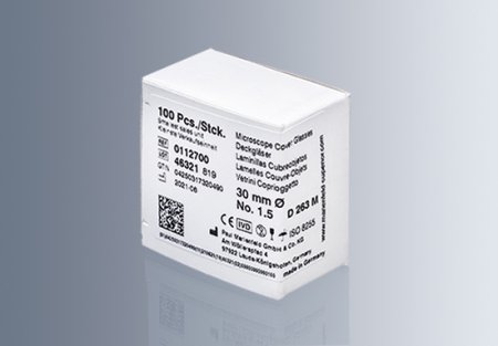 Marienfeld precision cover glasses thickness No. 1.5H (tol. ± 5 μm) Marienfeld precision cover glasses thickness No. 1.5H (tol. ± 5 μm)