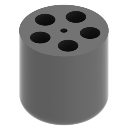 4 adaptéry pre 20 mikroskúmaviek s objemom 1,5 – 2 ml
