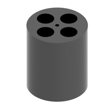 RE 438, 	4 Adapters for 16 syringes of 16 x 108 mm