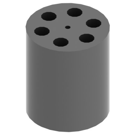 RE 458, 4 adaptéry pre 24 skúmaviek s objemom 0,2 ml