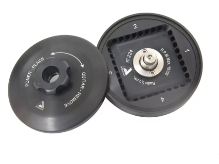 Uhlový rotor 45º pre 4 prúžky po 8 mikroskúmavkách