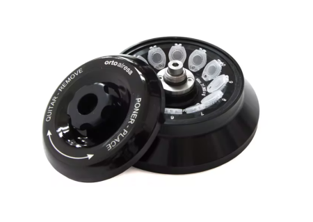 Rotor s uhlom 45º pre 12 kužeľových mikroskúmaviek