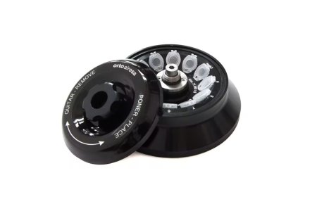Rotor s uhlom 45º pre 12 kužeľových mikroskúmaviek Rotor s uhlom 45º pre 12 kužeľových mikroskúmaviek
