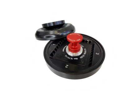 Uhlový rotor 45º pre 4 prúžky po 8 mikroskúmavkách 0,2 ml hermetický