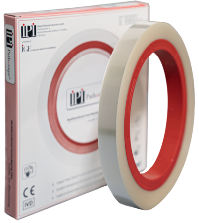 Pathotape, coverslipping film